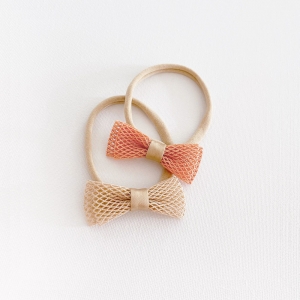 Baby Headband Bow Seamless 2pcs (BHB9015)